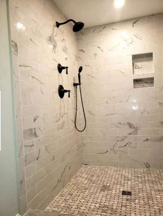 Shower plumbing repair